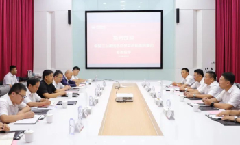 中国三冶集团党委书记、董事长李乘建一行到盛阳集团调研