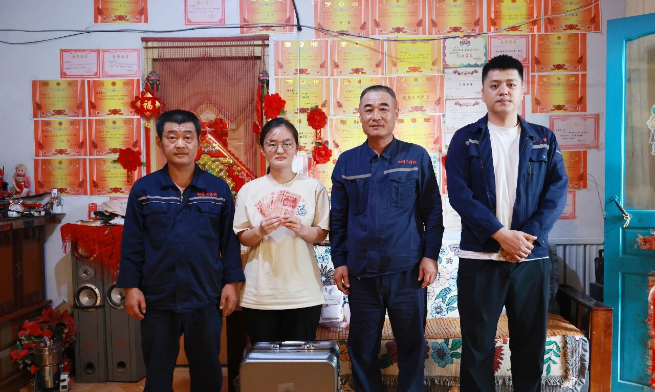 走实更走心！盛阳集团开展金秋助学活动